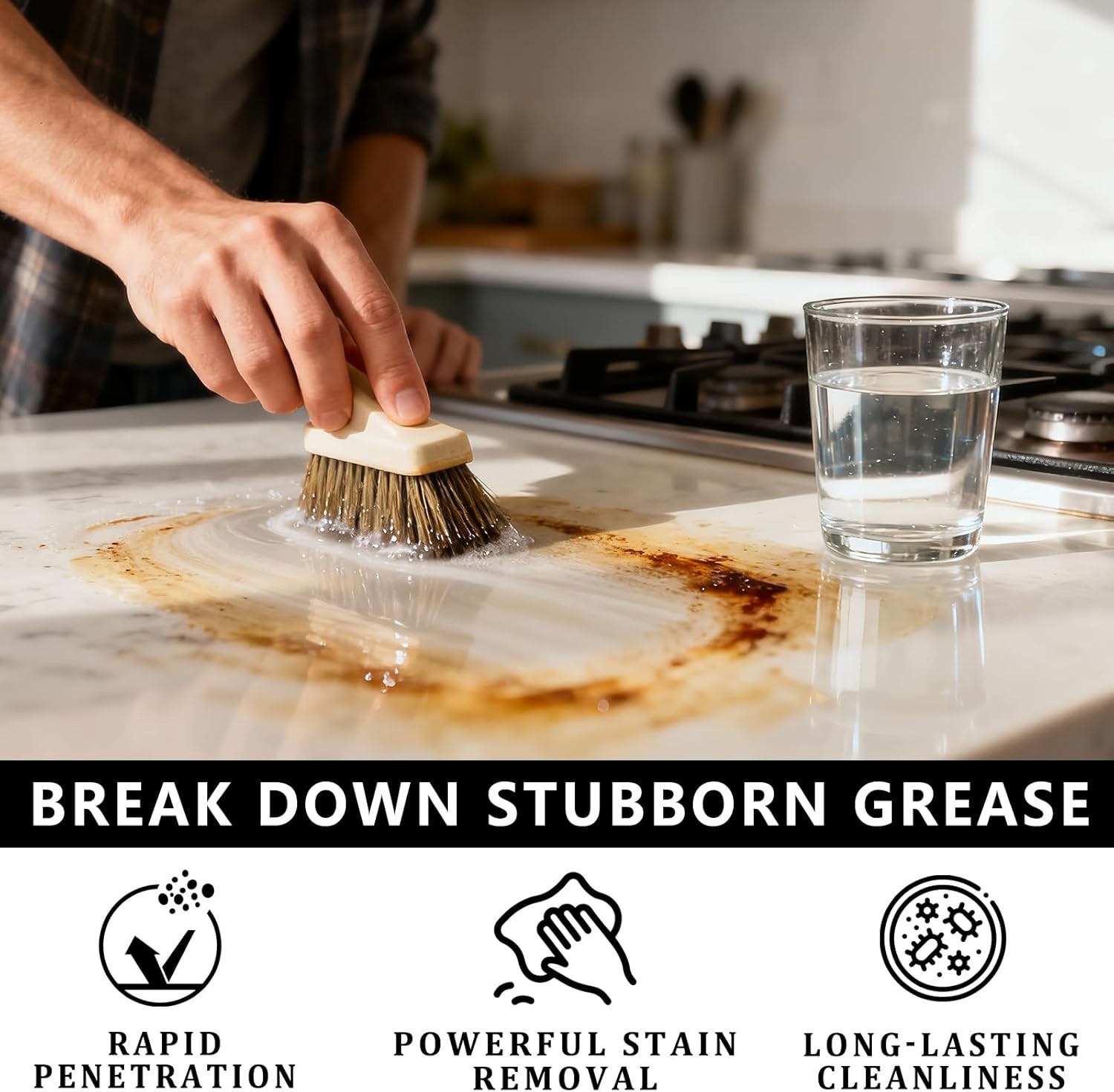 Versatile Unscented Degreaser: 16 oz for Pre-Paint Cleaning & Refinishing