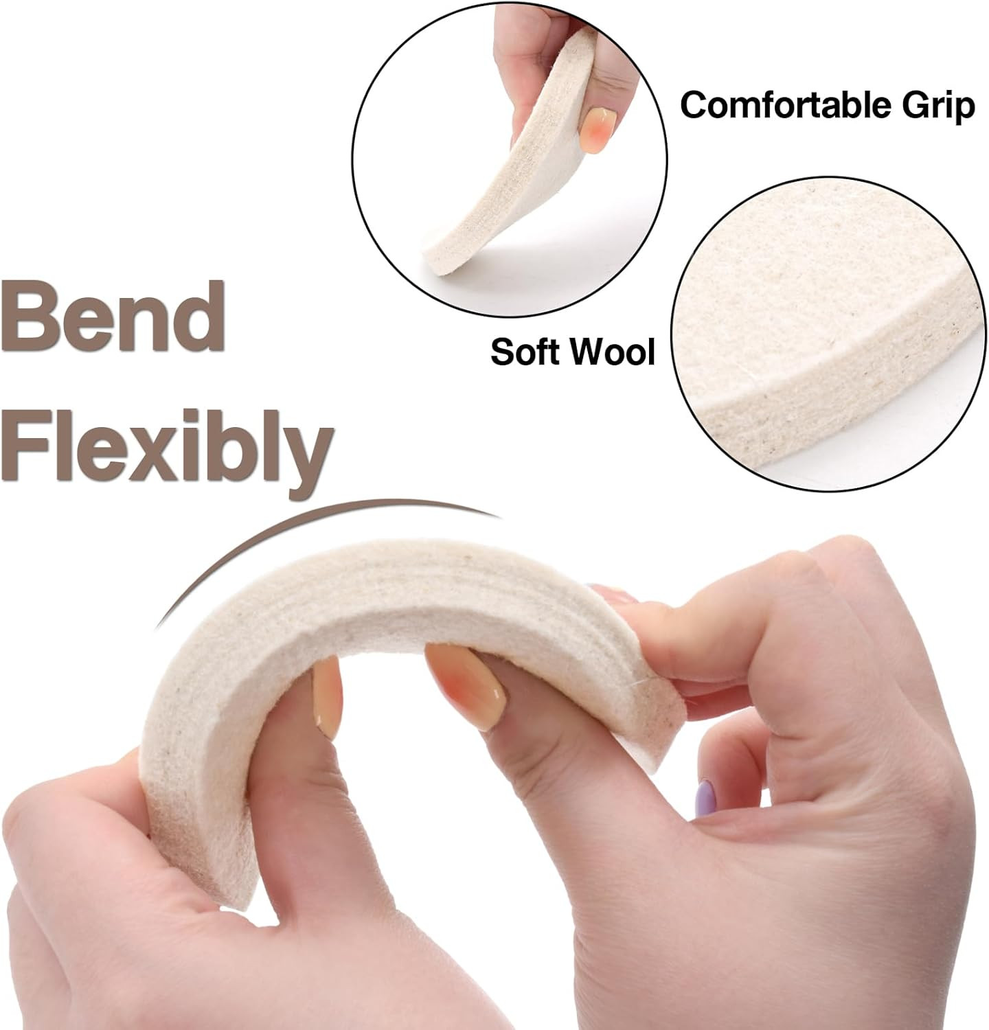 8 Pcs Window Tint Squeegee, Wool Felt Squeegee, Reusable Wrap Tool for Car Windo