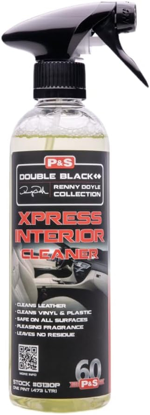 P & S Professional Detail Products Xpress Interior Cleaner – Safe for Leather, V