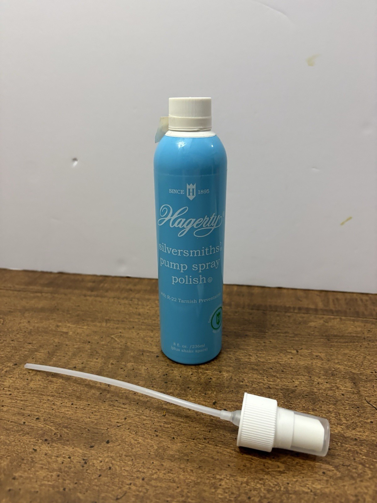 Hagerty Silversmiths Pump Spray Polish 8 Fl Oz – Blue, Metal Cleaner