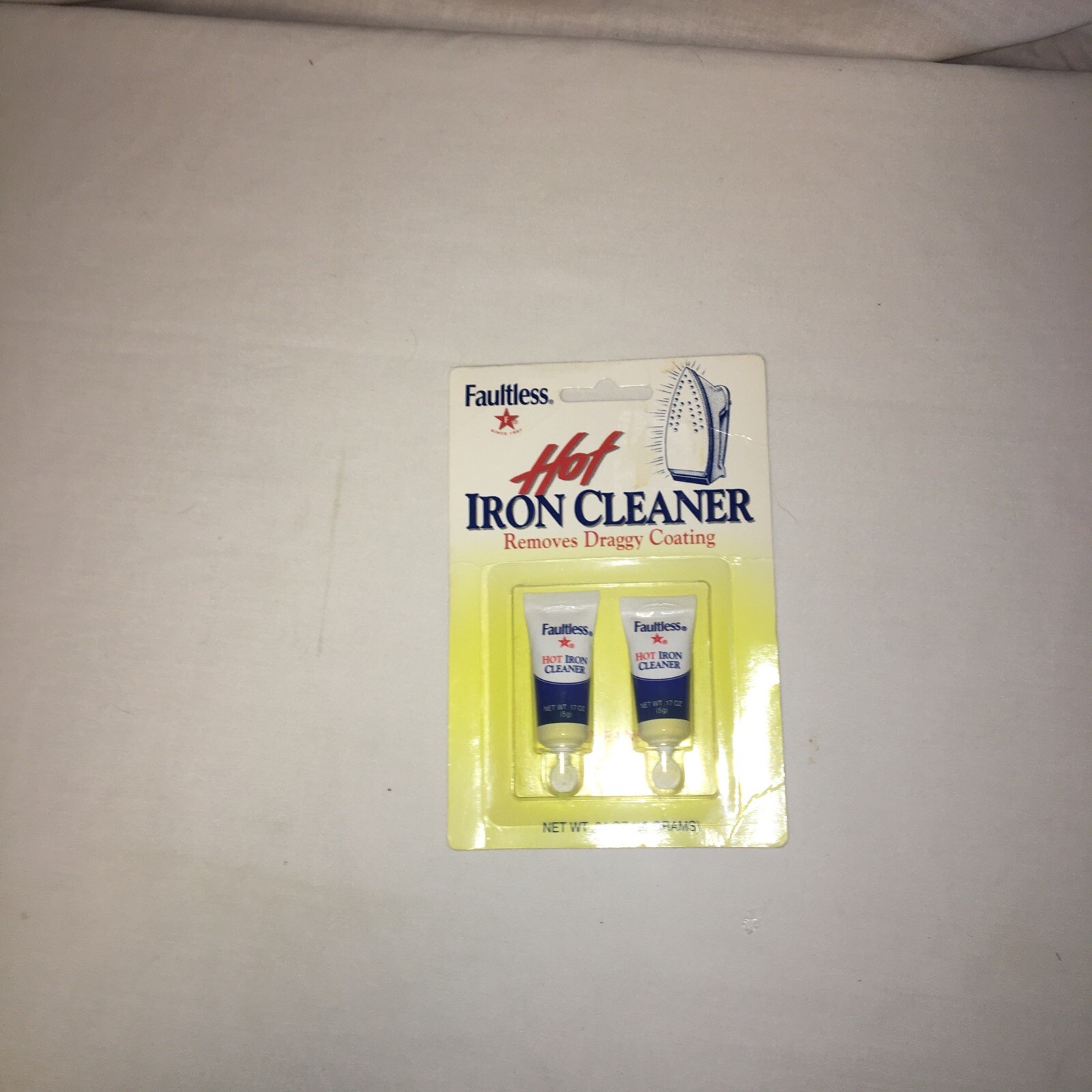 Lot Of 2 Faultless Hot Iron Cleaner New