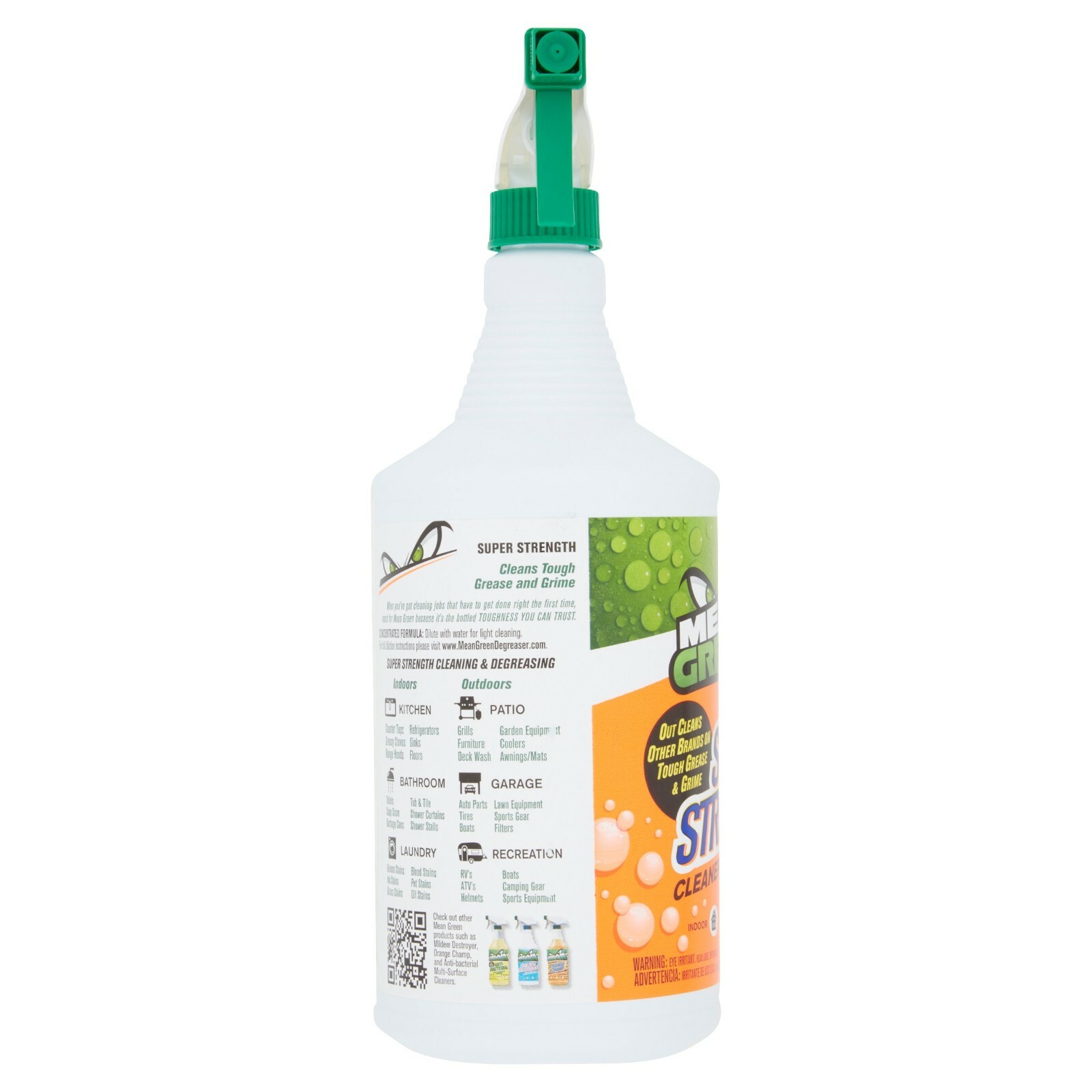 2 Pack: MEAN GREEN Super Strength Multi-Surface Cleaner & Degreaser – 40 Oz.