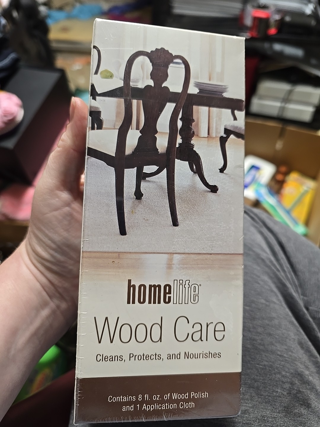 Home Life Wood Care 8 Fl Oz Wood Polish Application Cloth New Sealed Box