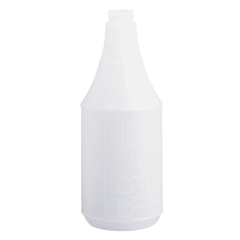 GRAINGER APPROVED 130294 Spray Bottle,24 oz,8 1/4″H,White,PK3 3LFD6