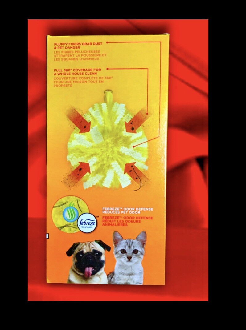 11ct Swiffer 360° Dusters Heavy Duty Pet Dusters Refills w Febreze Odor Defense