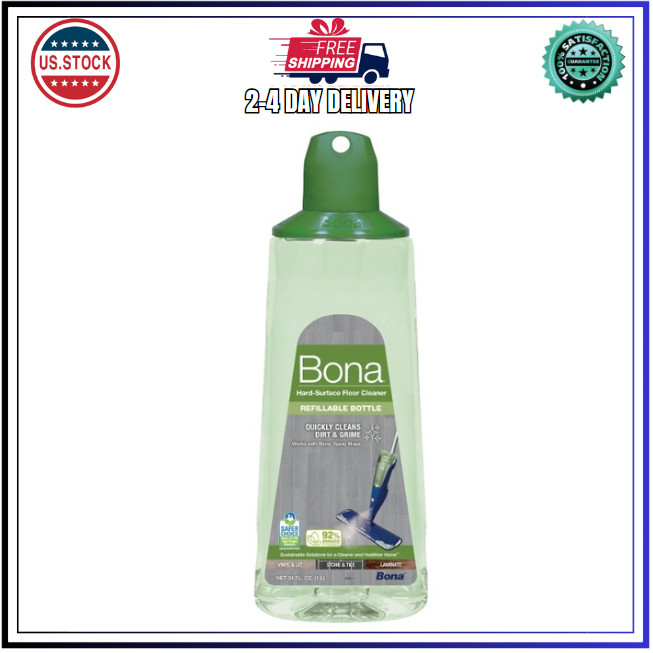 Multi-Surface Hard Floor Cleaner Spray Mop Cartridge – 34 Fl Oz – Unscented – Re