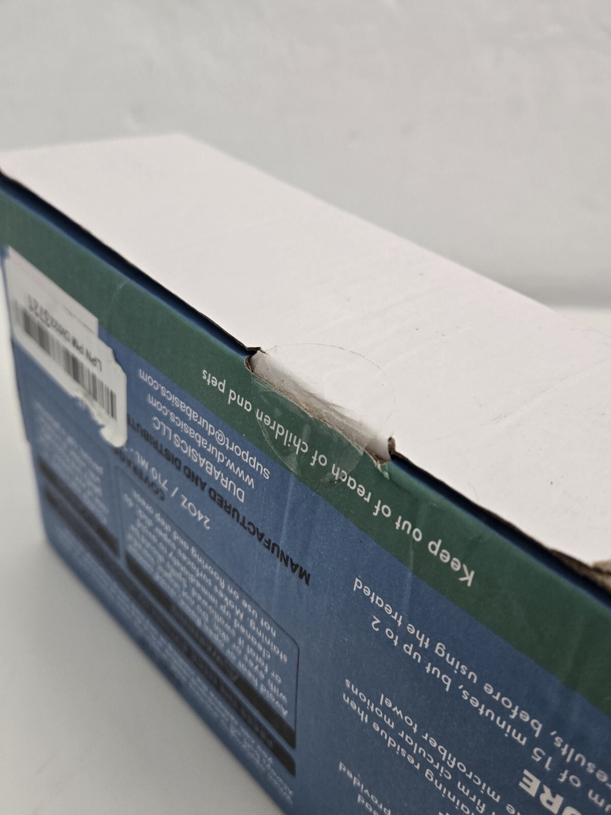 Durabasics Home Ceramic Spray Kit Seal Protect Kitchen Bath 2-Pk 12 Oz Each
