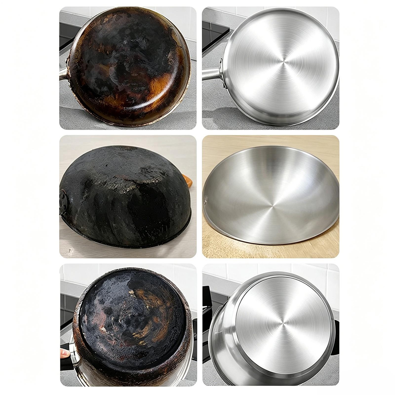 Pot Cleaner for Bottom of Pans 200g Powerful Heavy Duty Degreaser Scrub