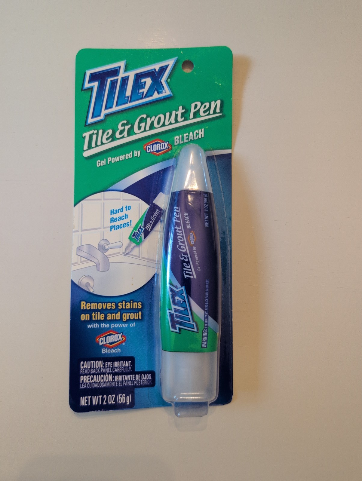 TILEX Tile & Grout Pen Removes Stains 2 oz Clorox Bleach Dual Tips NEW OLD STOCK
