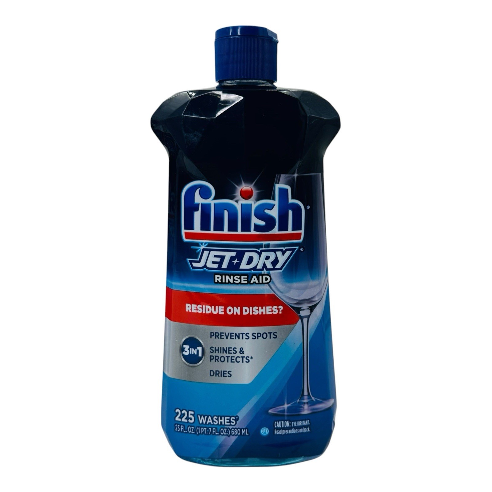 4 Count Finish Jet-Dry Rinse Aid 3 in 1 Prevents Spots, Sines & Protects, Dries