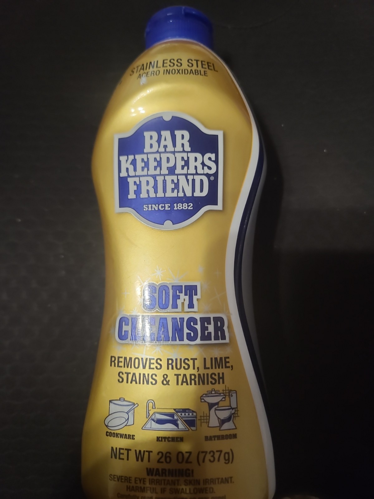 Bar Keepers Friend Soft Cleaner Premixed Formula, Citrus, 26 Ounce