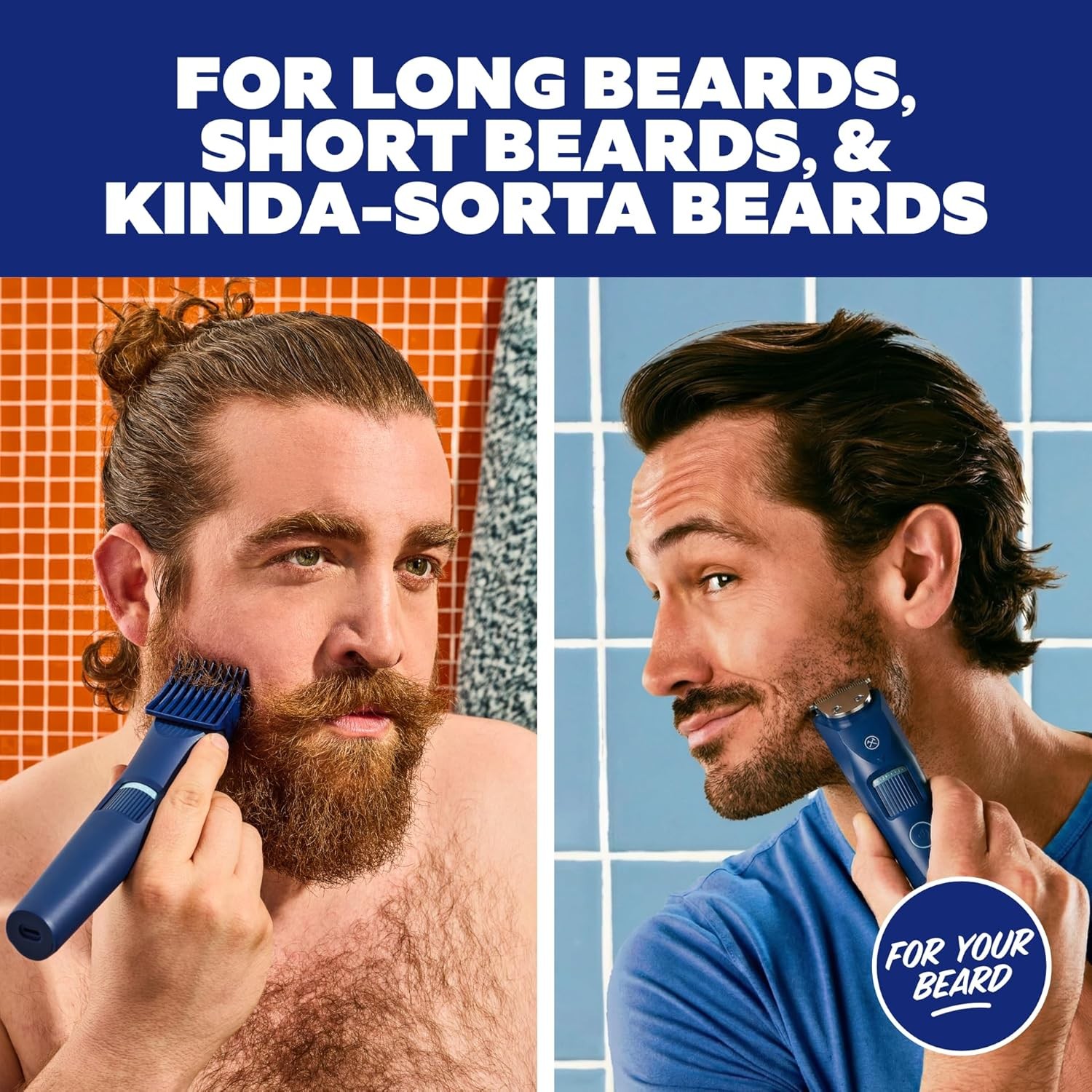 Dollar Shave Club | for Your Beard Trimmer | Shower Safe, Easy Length Adjustme