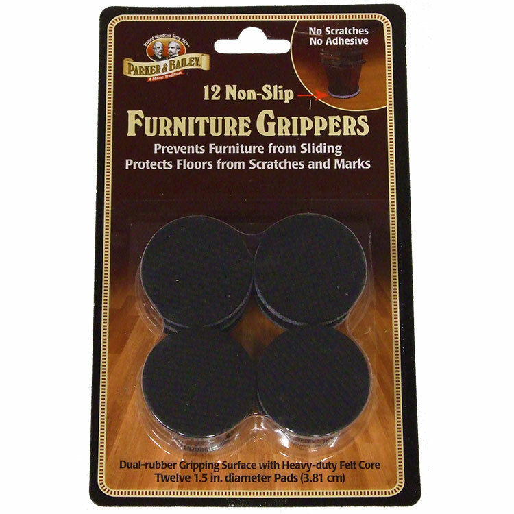 Parker Bailey 12 non-slip Furniture Grippers 1.5in dia.