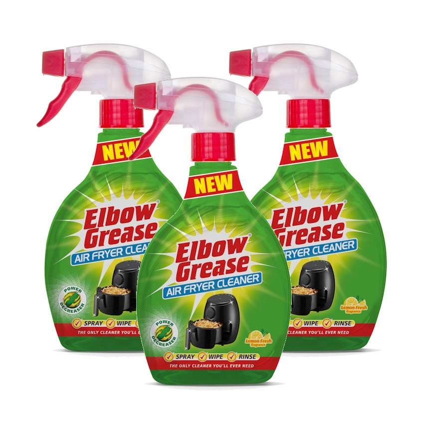 Elbow Grease Air Fryer Cleaner 500ml (3 Pack)