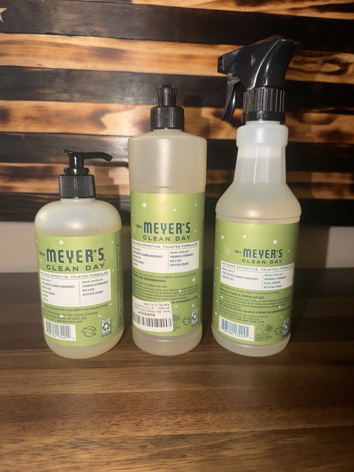 Mrs. Meyers Dish Soap Hand Soap & Multi Surface Cleaner (Iowa Pine) 0289-0292