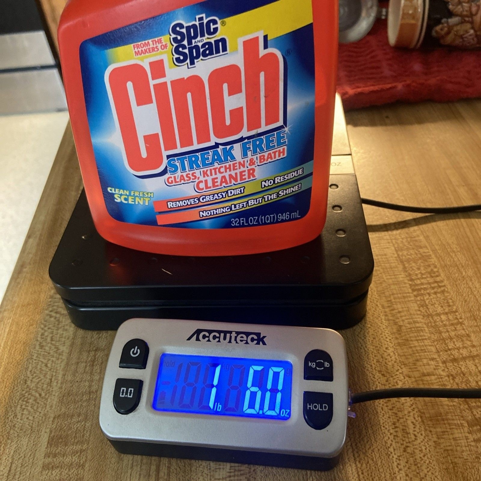 Spic & Span Cinch Glass Kitchen & Bath Cleaner 17 fl oz Streak-Free Discontinued