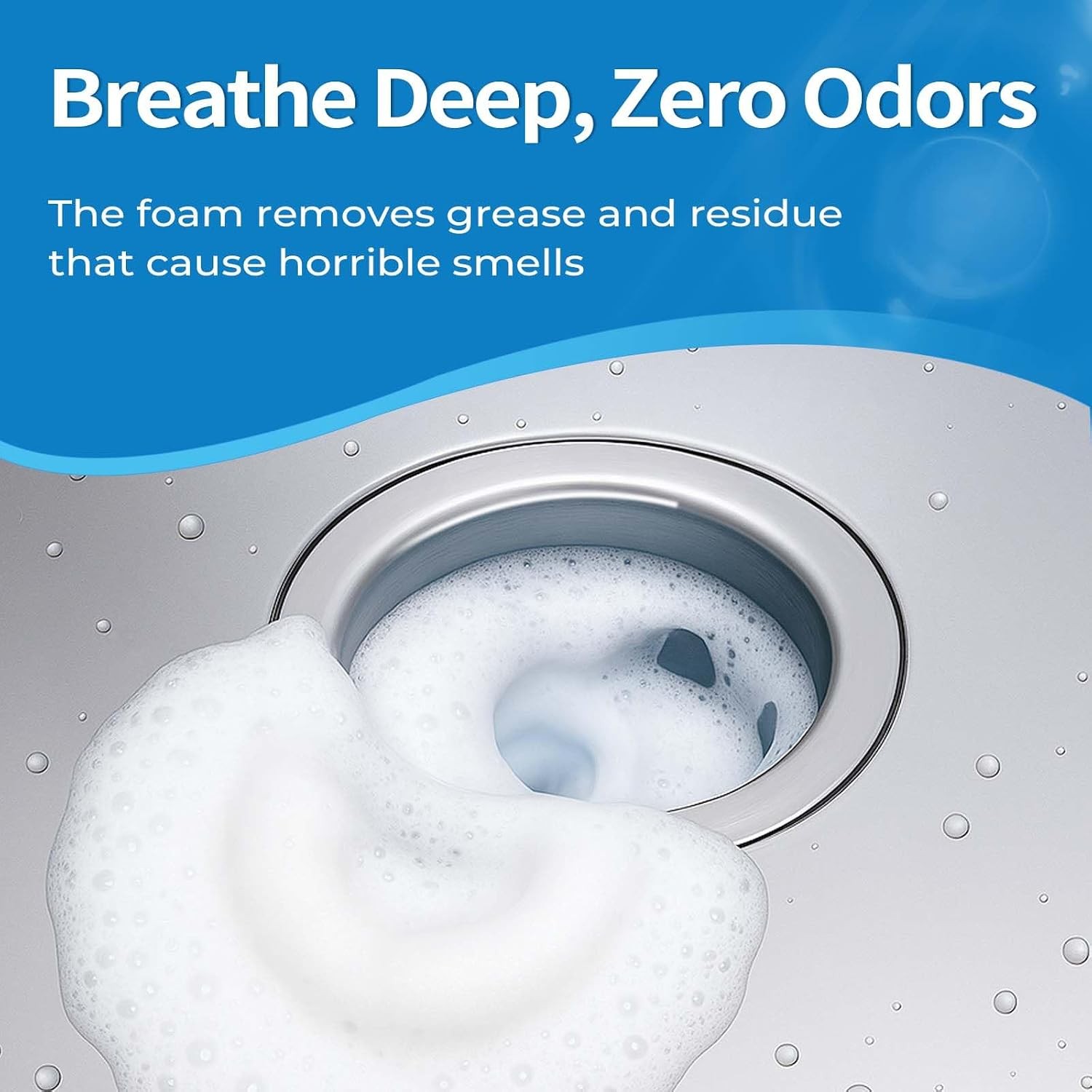 20g Garbage Disposal Cleaner and Deodorizer Tablets 1 Year Supply Tablets for