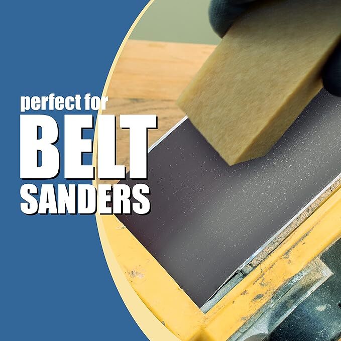 2PCS 8″x 1-1/2″ x 1-1/2″ Abrasive Cleaning Stick for Sanding Discs,Belts
