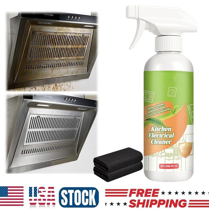 3 Multi-purpose Enzyme Foam Cleaner for Kitchen,Kitchen Appliance Cleaner Spray