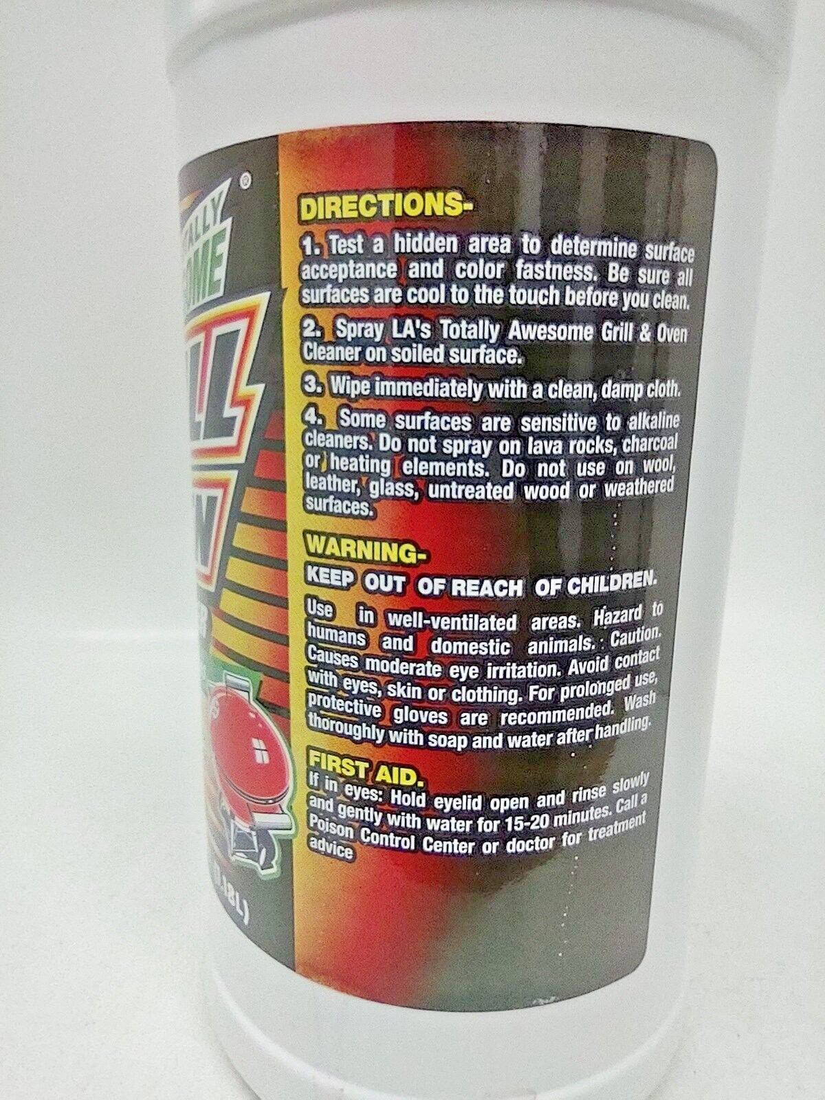 ( Lot 2 ) LA’s Totally Awesome Grill and Oven Spray Cleaner Degreaser New 40ozEa