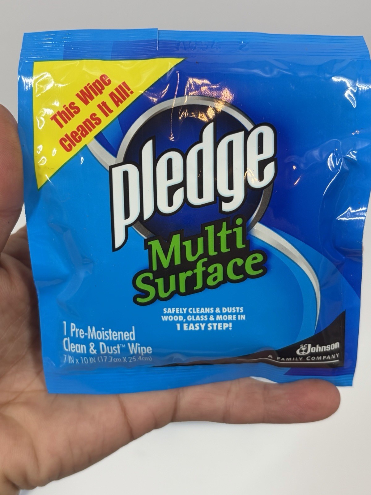 Pledge Multi Surface Clean Dust Wipes Lot of 4 Boxes 12 Total Discontinued