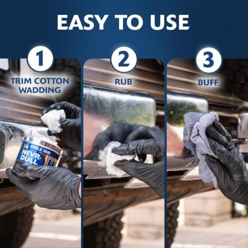 Nevr-Dull Magic Wadding Polish 5oz All Metal Tarnish Remover Cotton Cloth