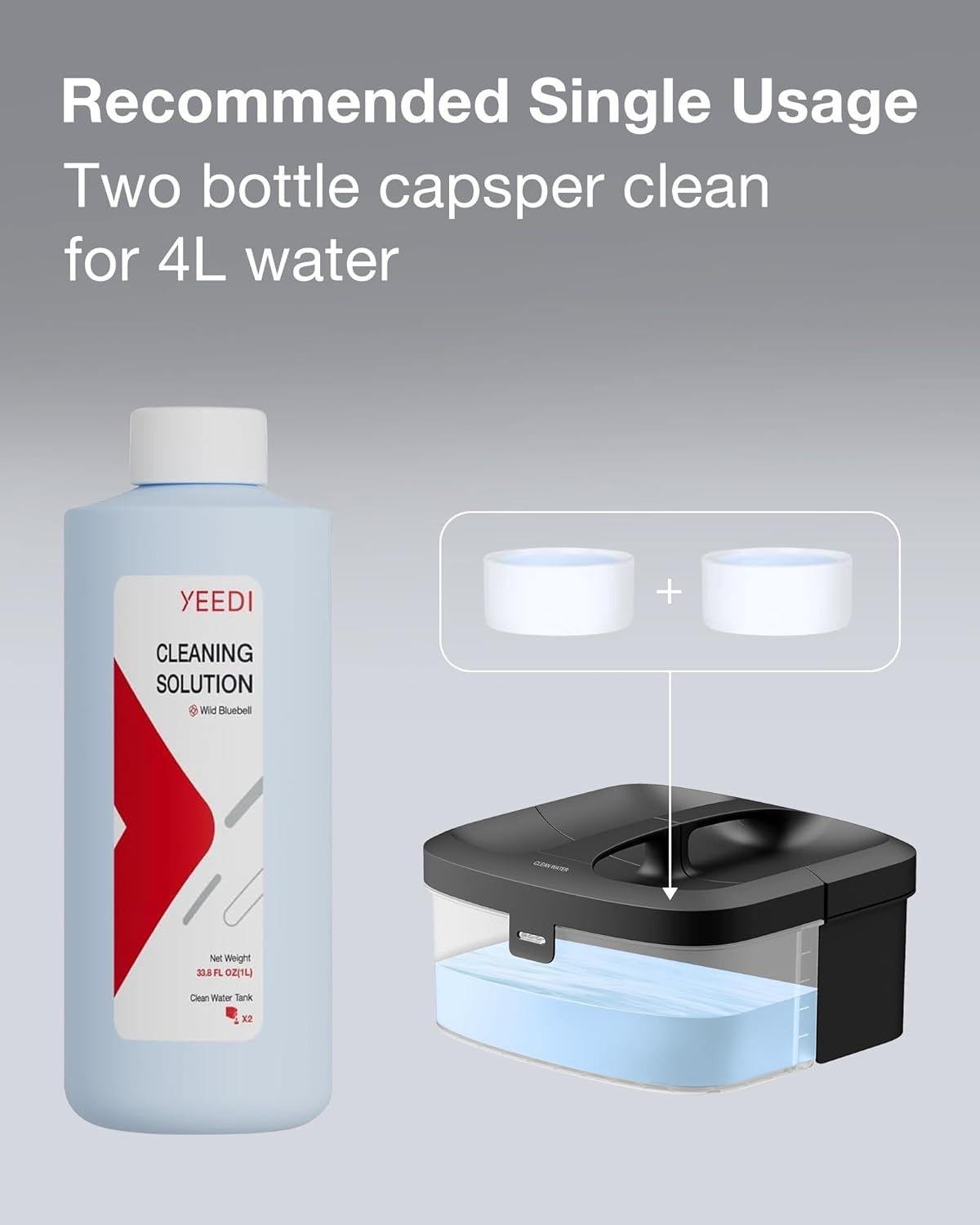 Cleaning Solution (1L) Compatible with S20/S16/S14/M14/M12/C12 Series Robotic Va