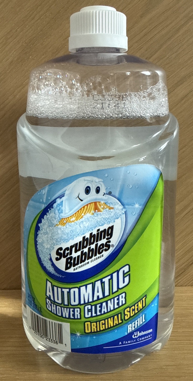 Scrubbing Bubbles Automatic Shower Cleaner Refill Original 34oz Bottle HTF, NEW!