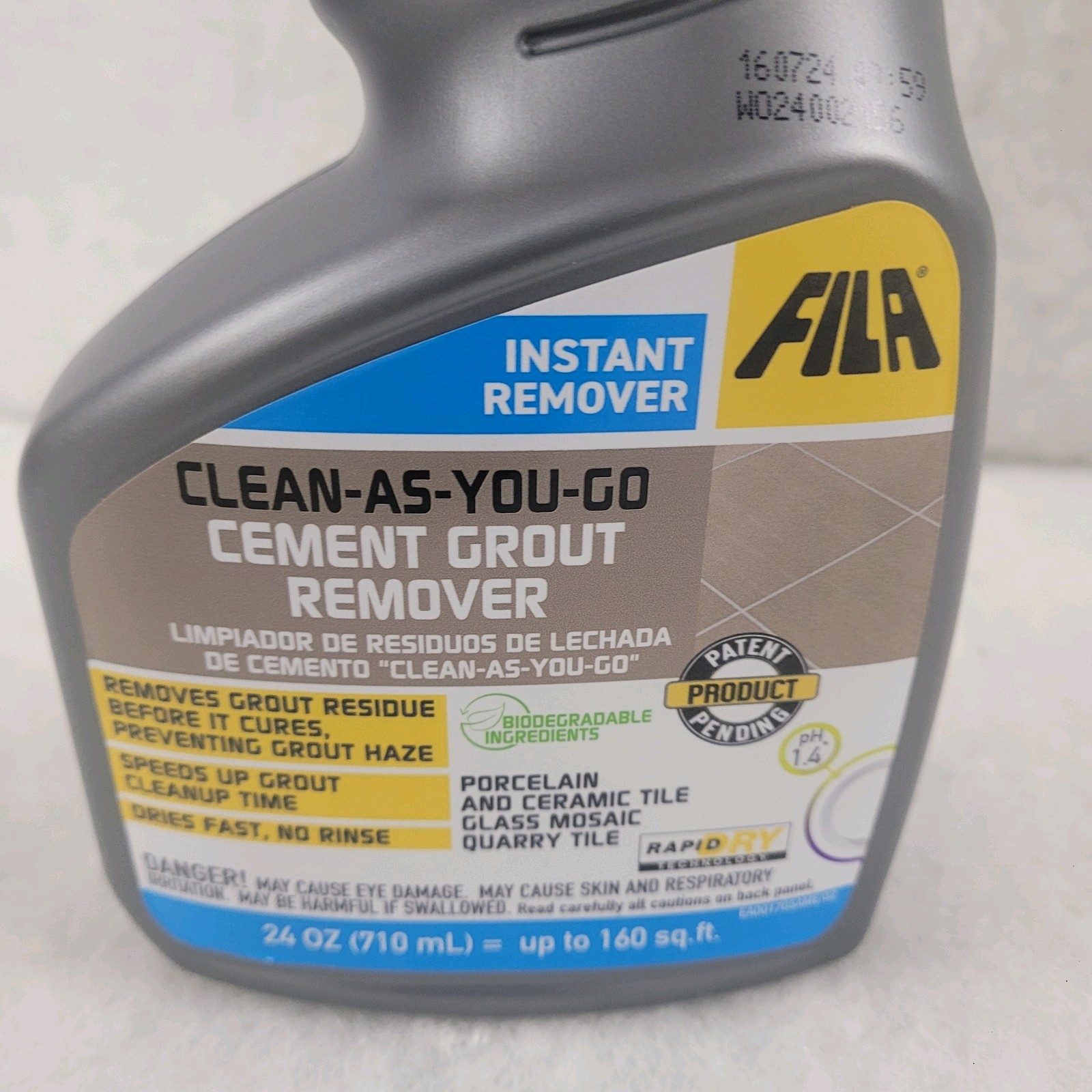 , HYBRID & EPOXY , Instant Cleaner for Fresh Epoxy Grout residues, Grout Clea…