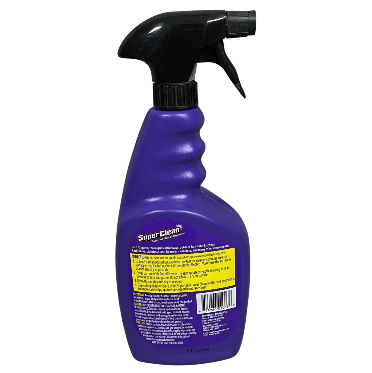 SuperClean Foaming Degreaser Case of 6 – 32oz Spray Bottles Industrial Strength