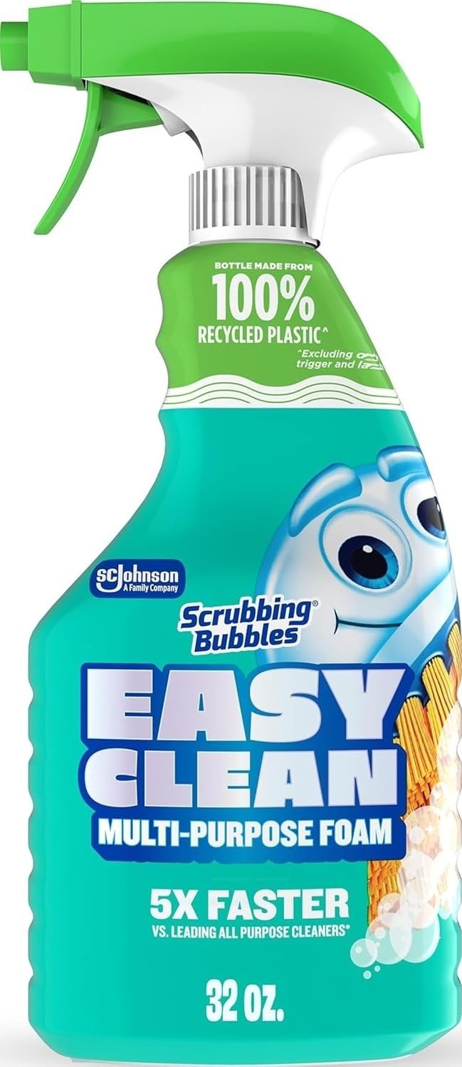 Scrubbing Bubbles Fast-Acting Foam Bathroom Cleaner – Shower & Tile, 32oz