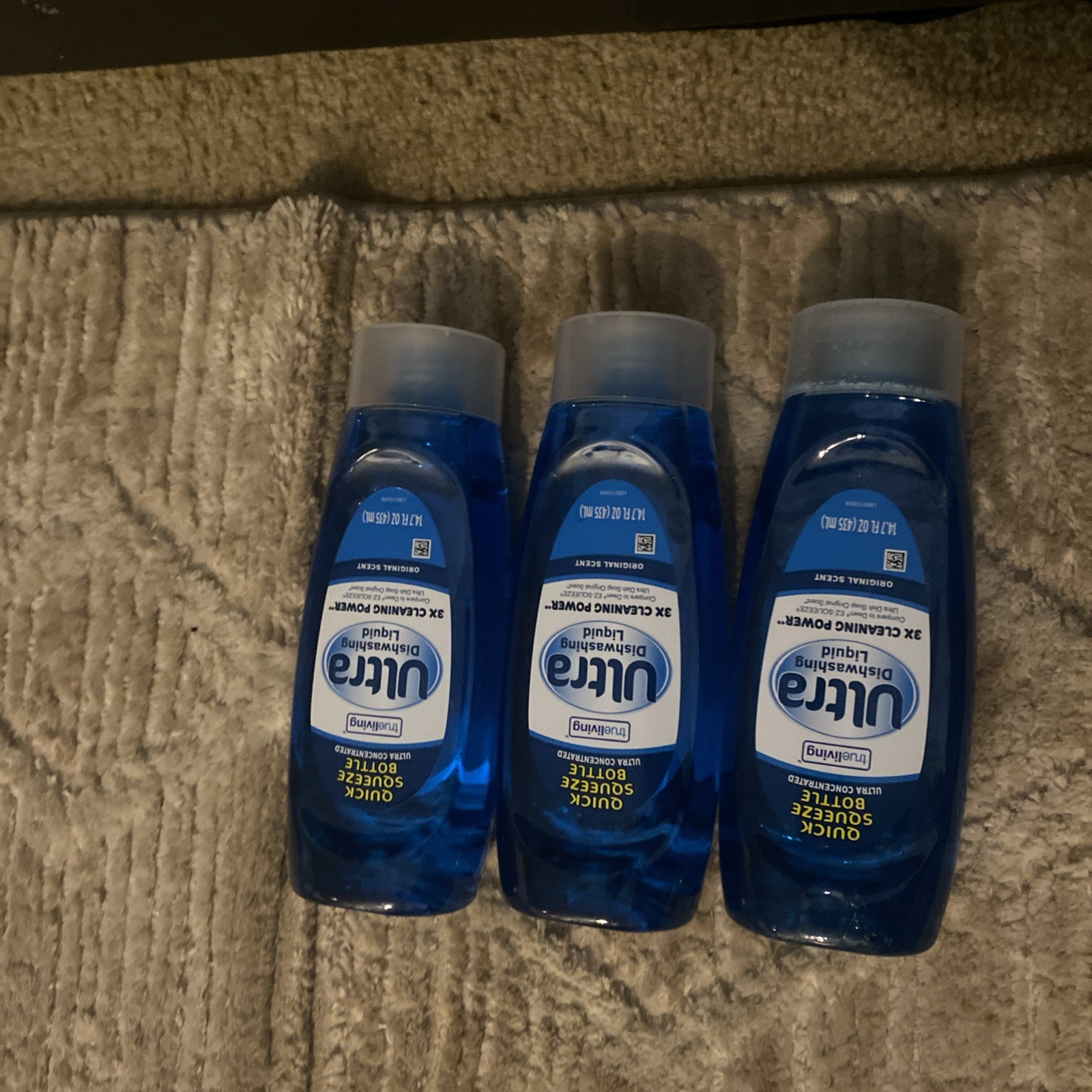 Great Value Ultra Original Dish Liquid, 14.7 fl oz (3)