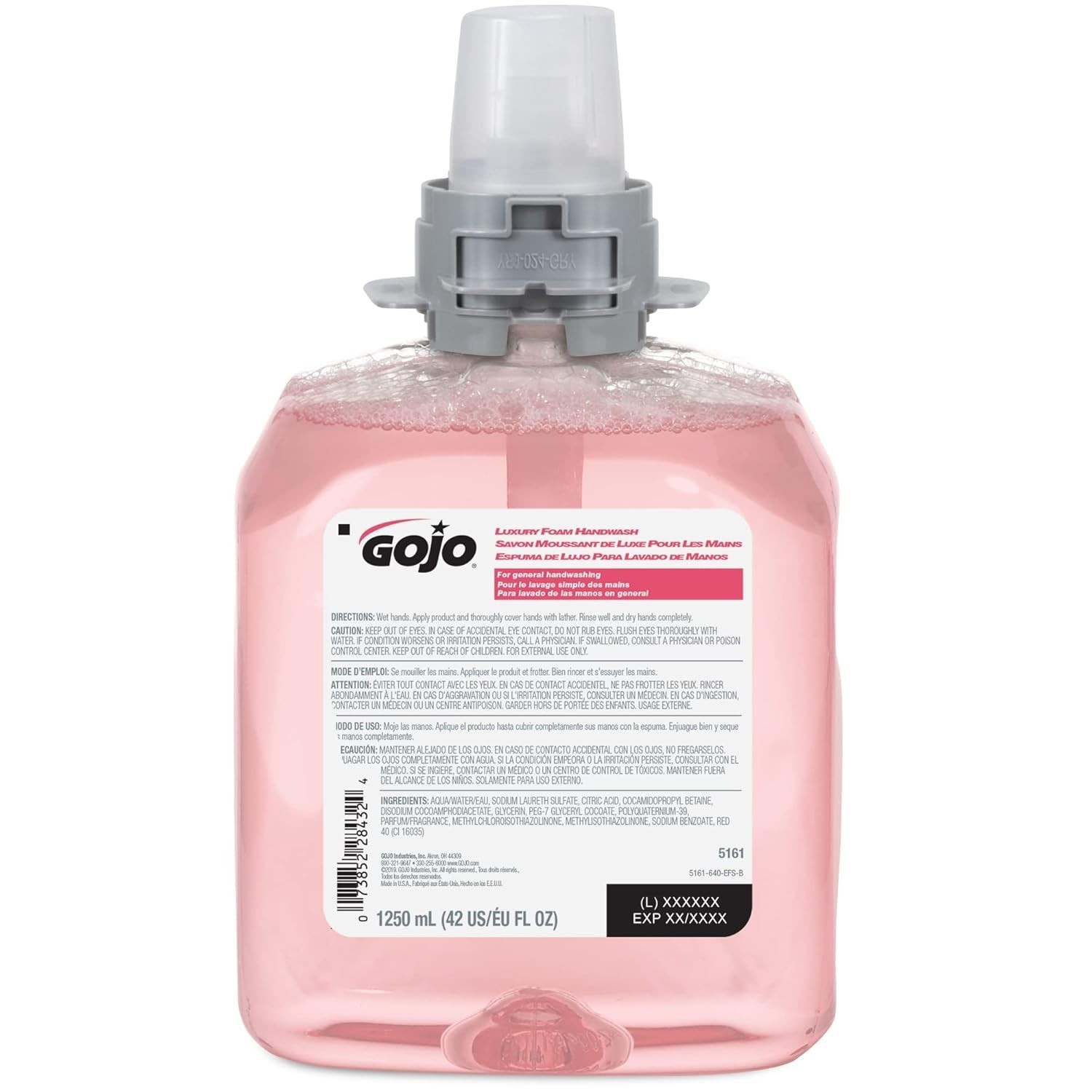 FMX-12 1250mL Foam Soap Refill, Cranberry, Pack of 4