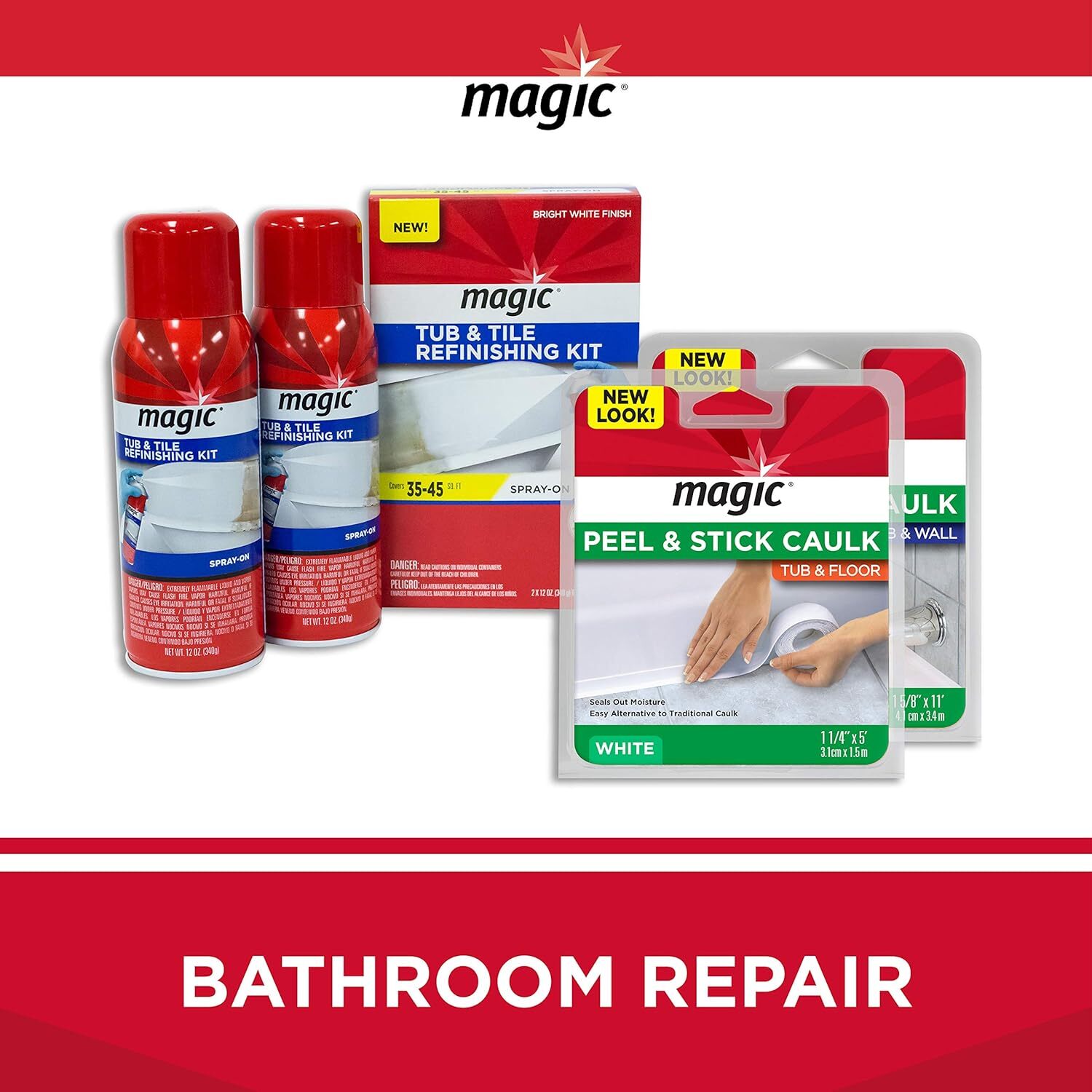 MAGIC Shower Glass & Mirror Cleaner Trigger, 28 fl oz