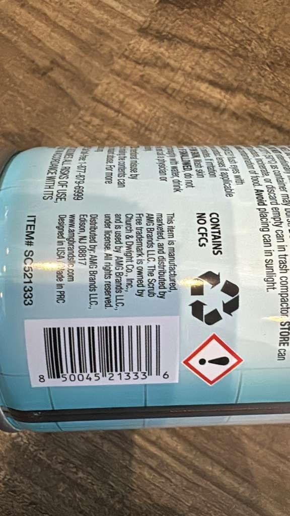 Scrub Free Shower Cleaner Foam Spray 20% Bonus Bathroom Tub Tile Cleaner 19oz