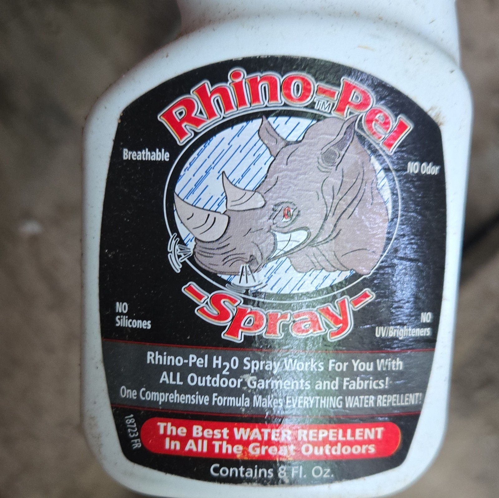 Rhino-Pel Water Repellent Fabric Treatment Spray 8 fl oz 2 Pack No VOCs