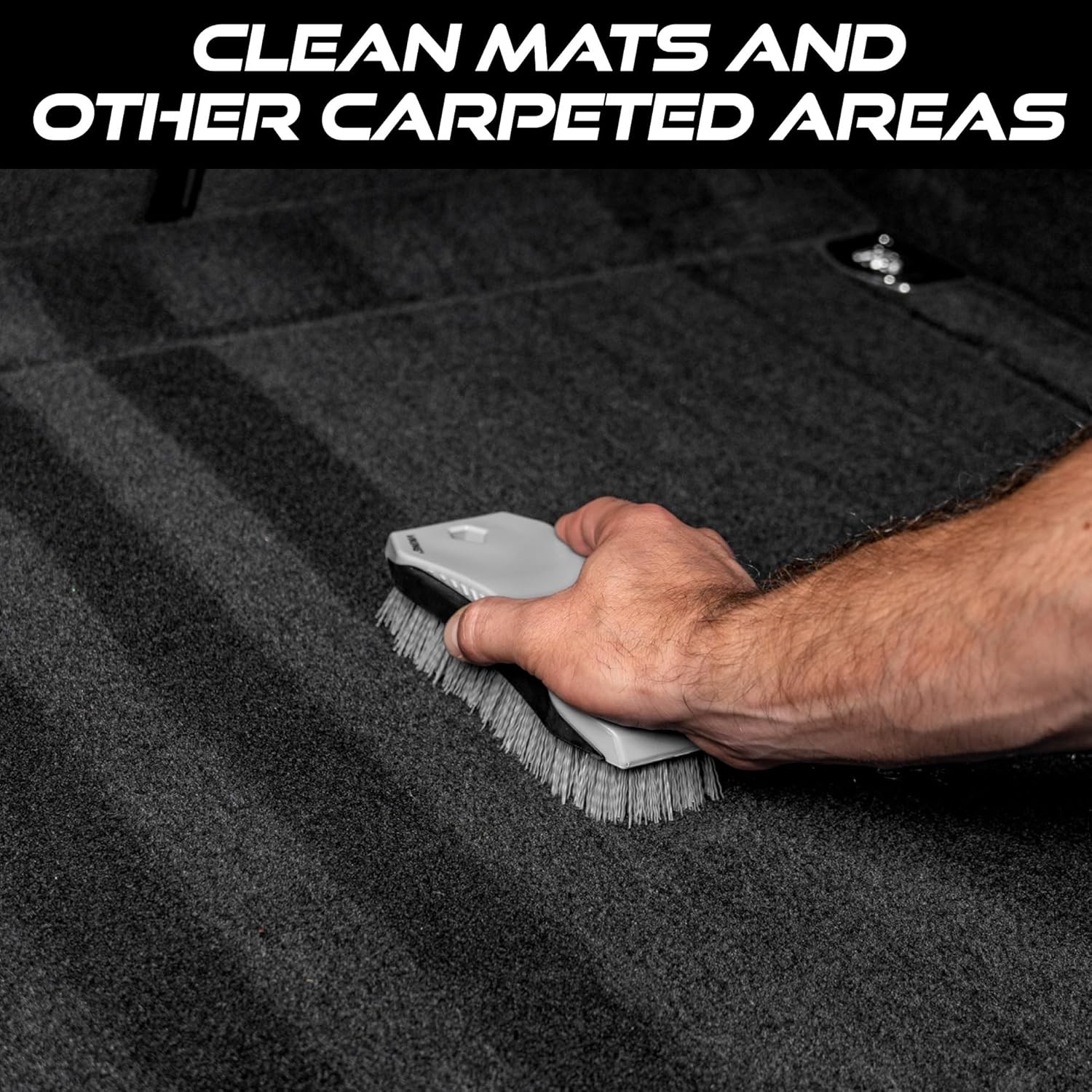 Carpet Cleaning Scrub Brush VIKING for Floor Mats