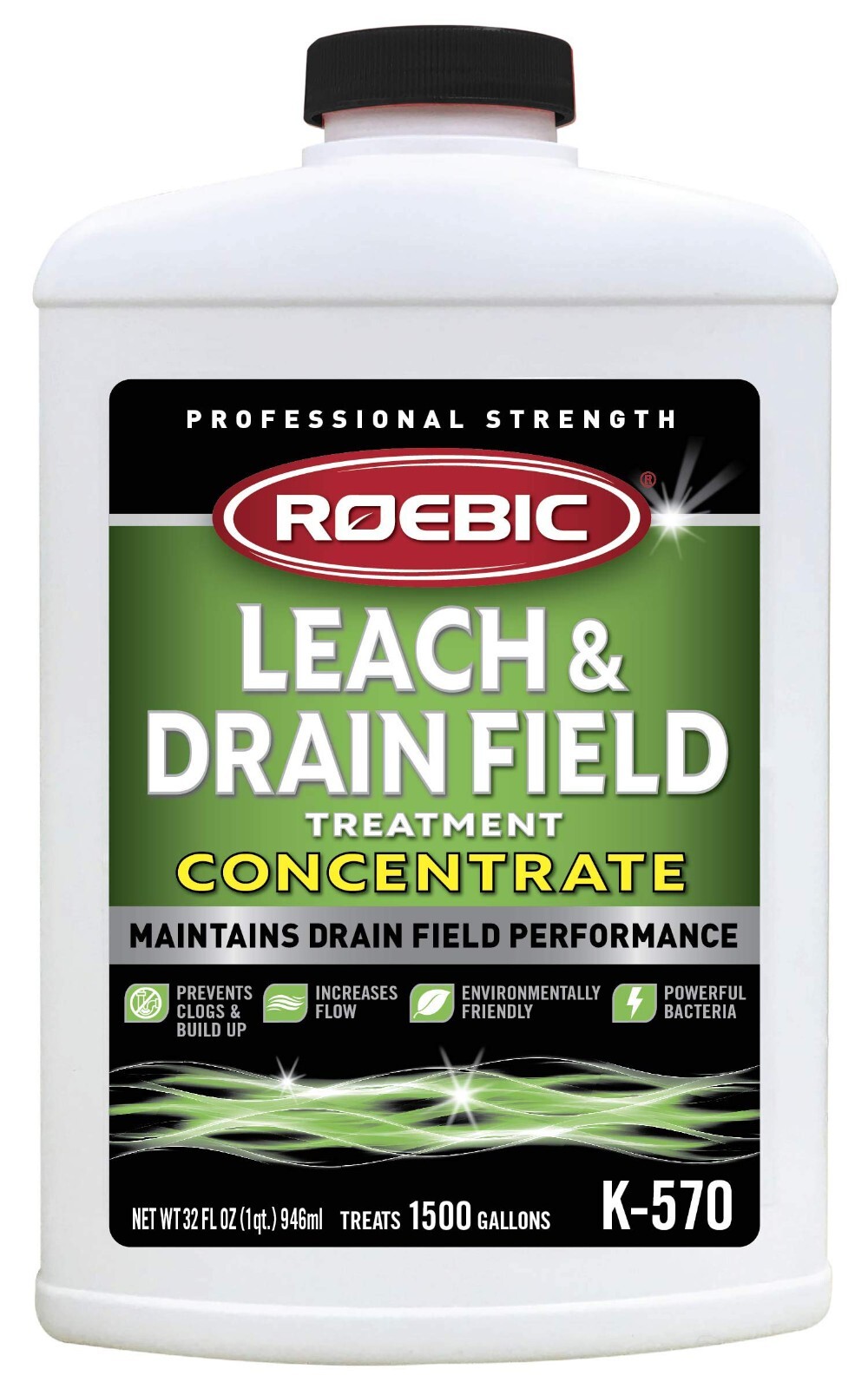 Roebic K-570-Q 32-Ounce Leach And Drain Field Opener Concentrate