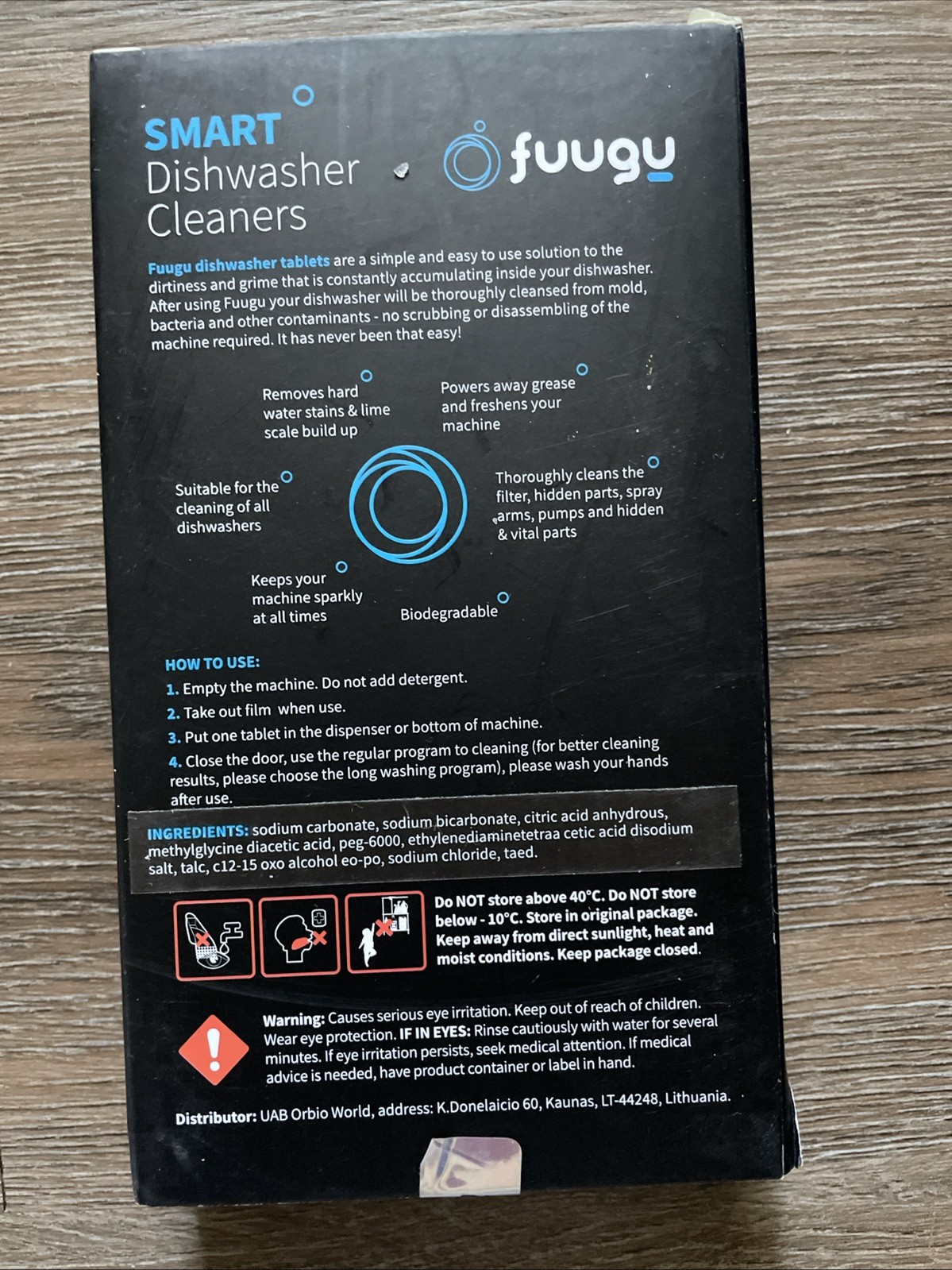 Fuugu Smart Dishwasher Cleaner Freshener Fresh – 2 Pack (6 Tablets In Each Pack)