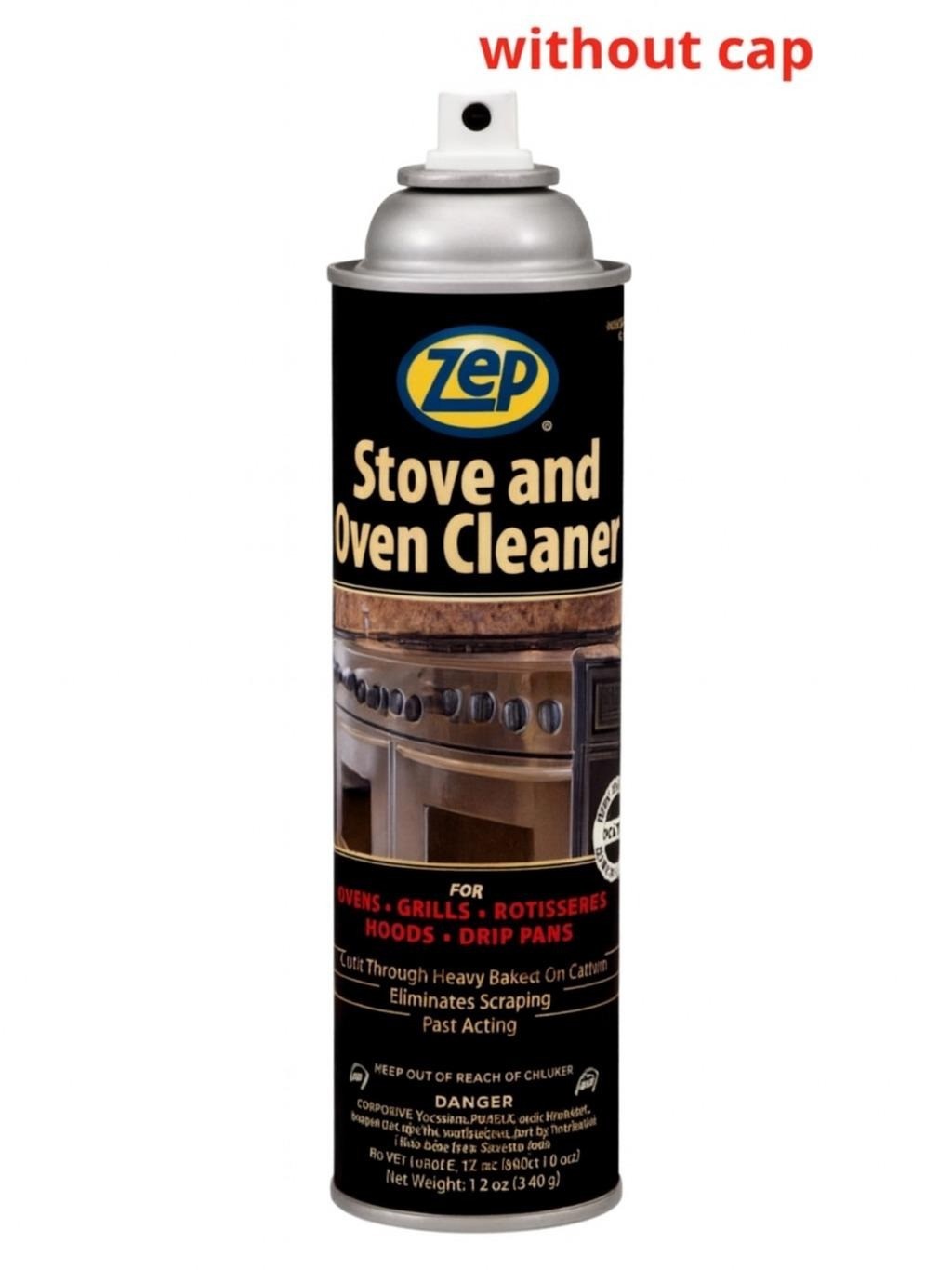 Zep Heavy-Duty Foaming Oven and Stove Cleaner – 19 oz (Without Cap)