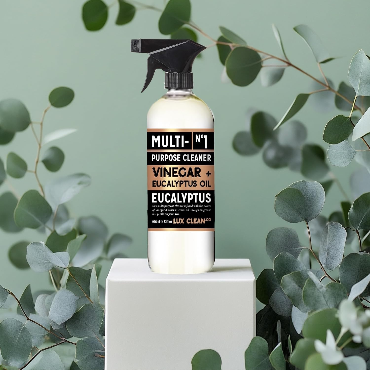 Citrus Mint & Eucalyptus Cleaners, 32oz | Pack of 4 Bottles