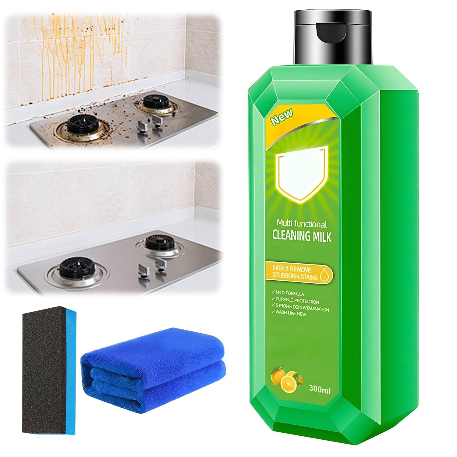 Cleaning Milk House Cleaner, Powerful Multifunctional Concentrated Cleansing …