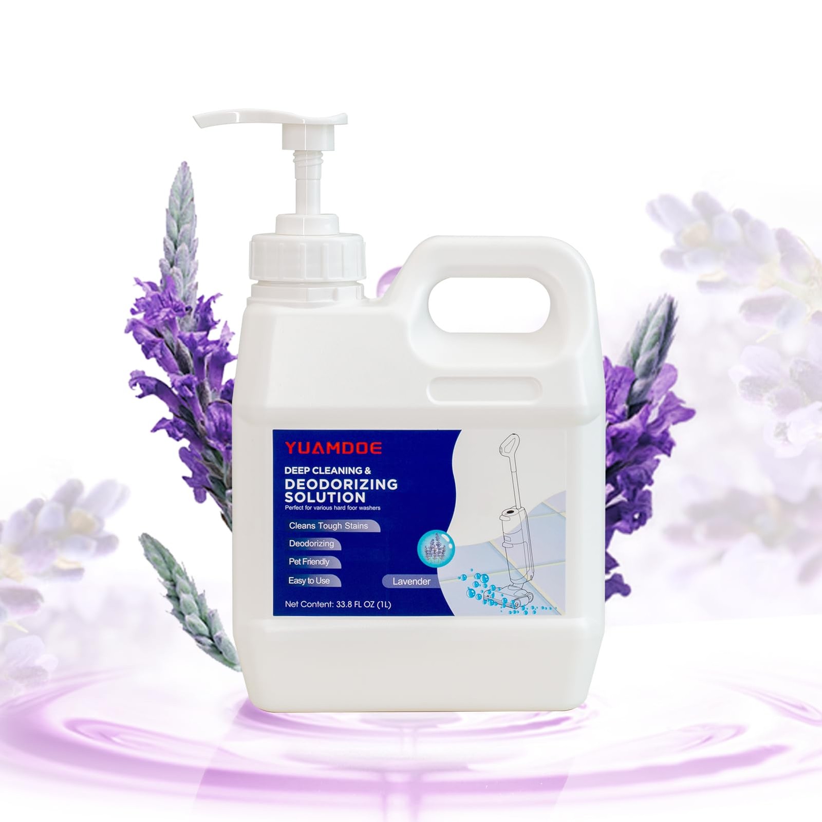 Deep Cleaning & Deodorizing Solution, 33.8FL OZ/1L, Designed for Tineco, with…