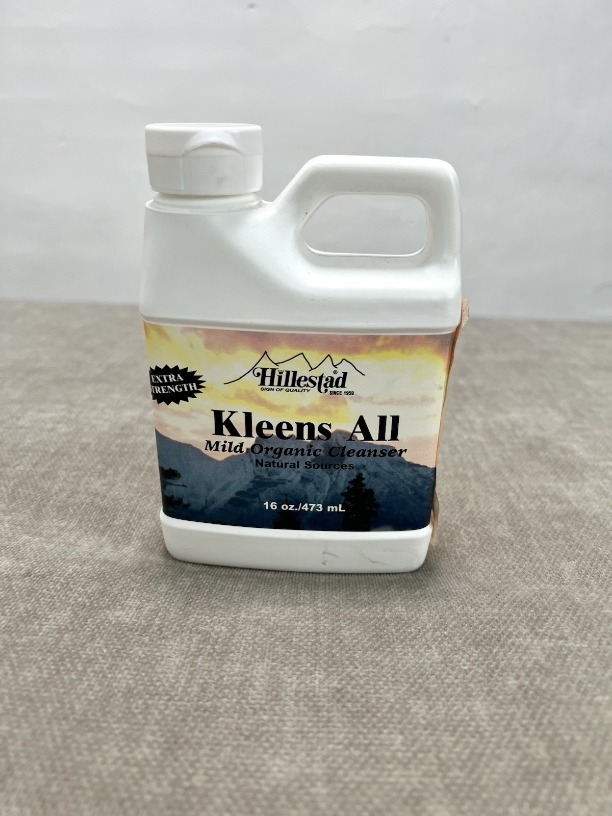 Hillestad Kleens All Mild Organic Cleanser All Purpose Vintage