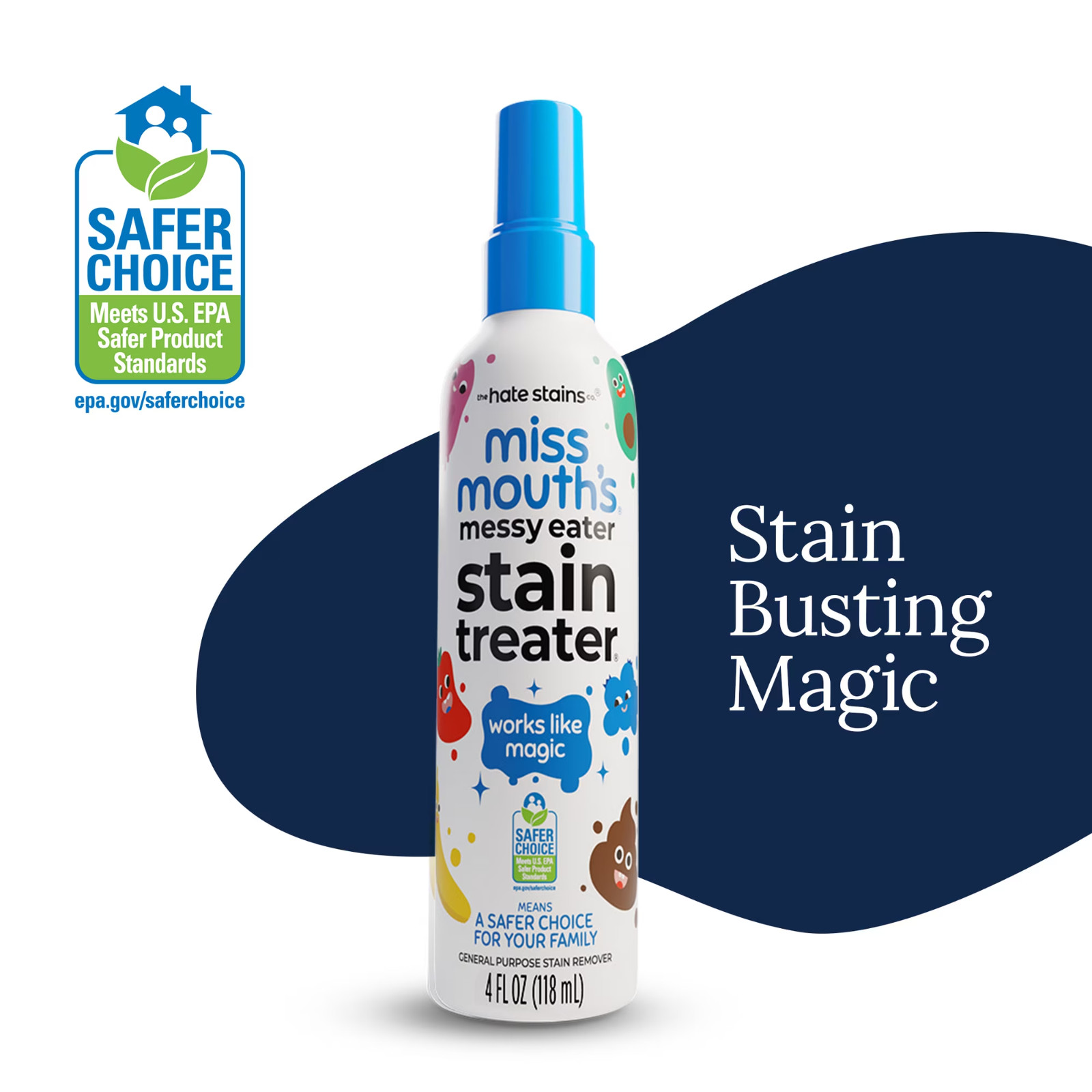 The Hate Stains Miss Mouth’s Messy Eater Stain Treater – 4oz