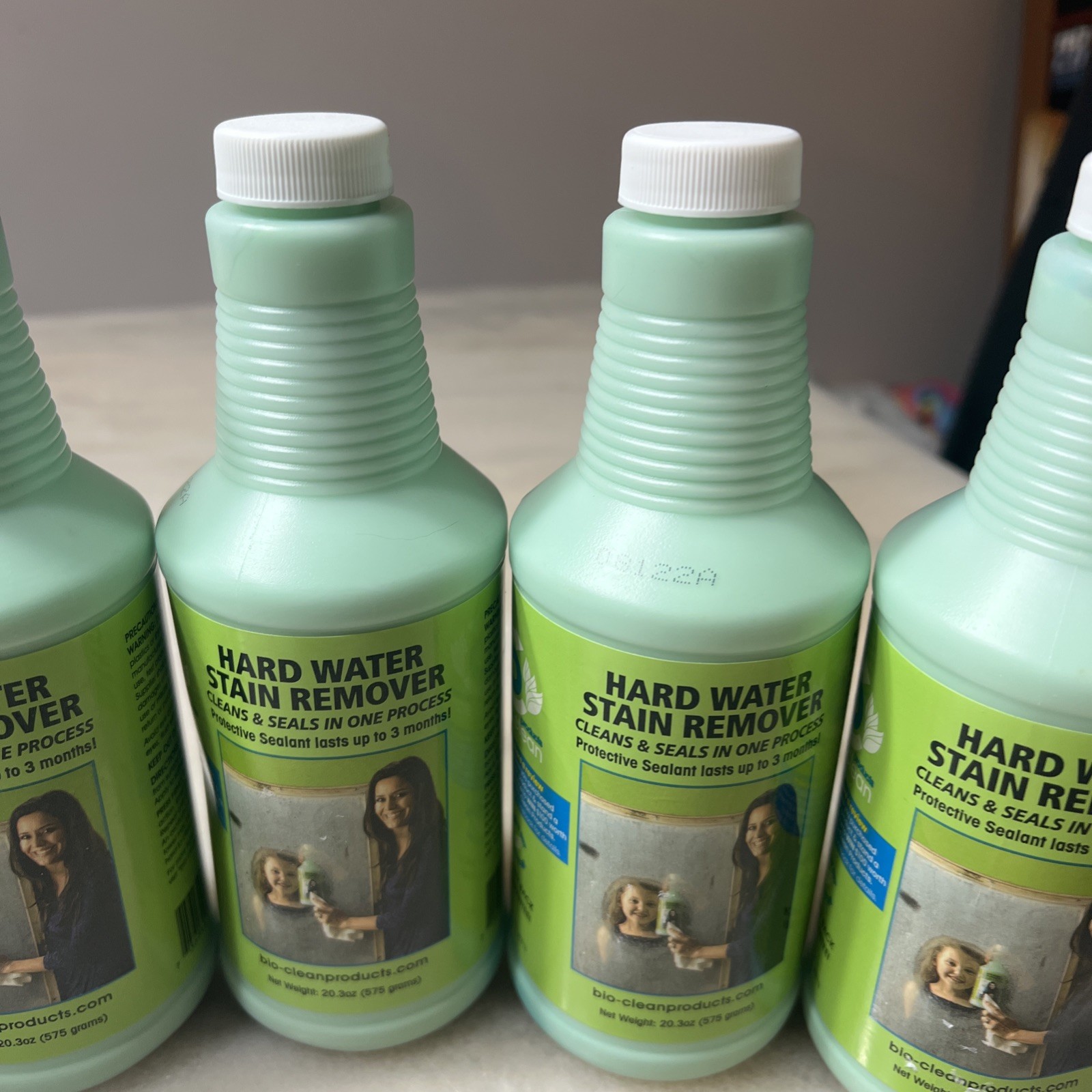 Pack of 6 Bio Clean Eco Friendly Hard Water Stain Remover The Green Stuff 20 Oz