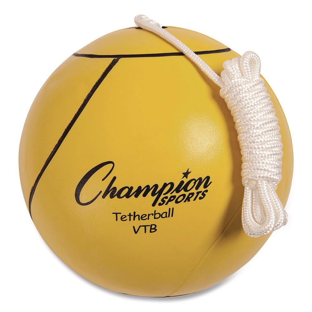 Champion Sports DTBSET Deluxe Tether Ball Set (8/Set) New