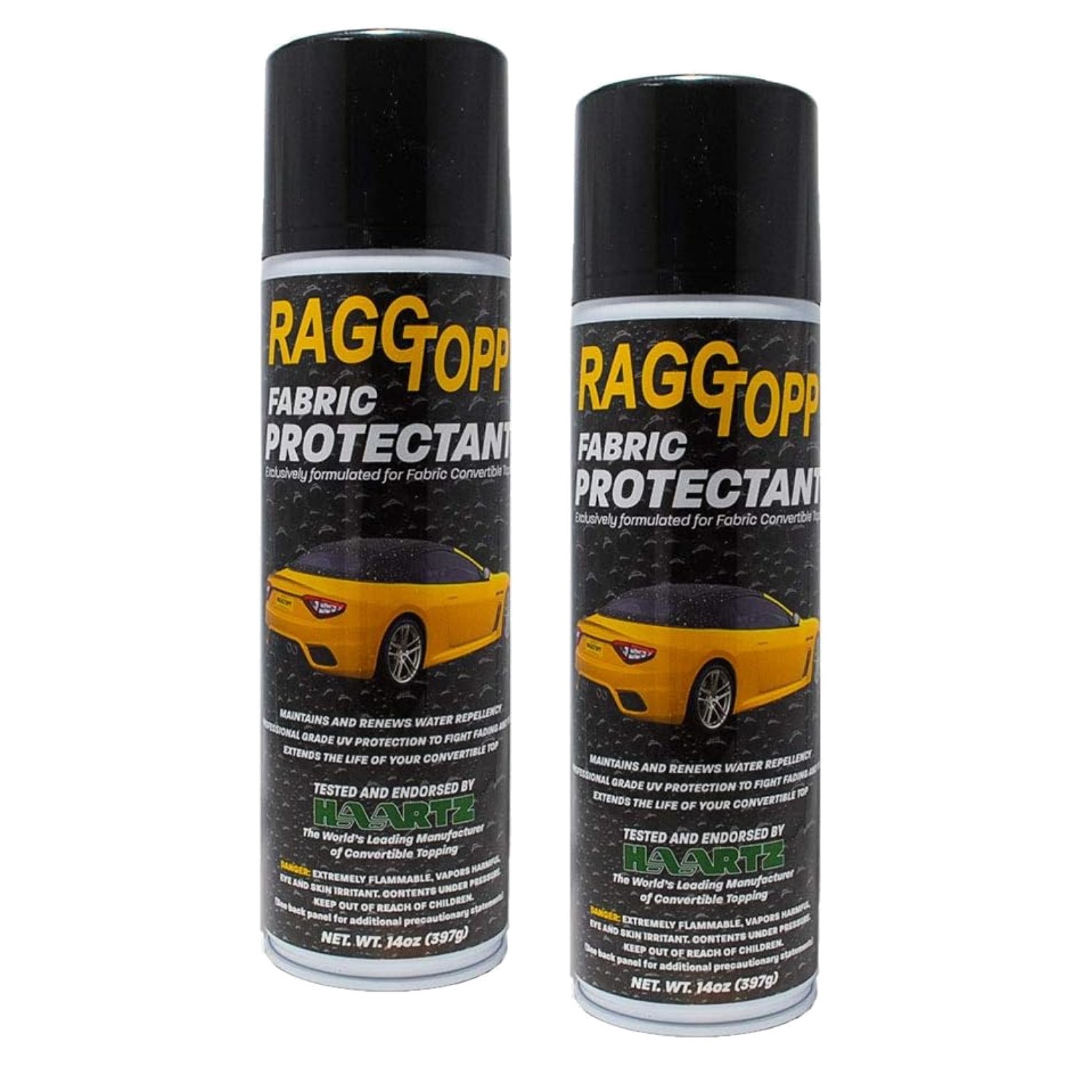 Dual Pack of 2141 Fabric Protectant: Essential Protection for Convertible Tops