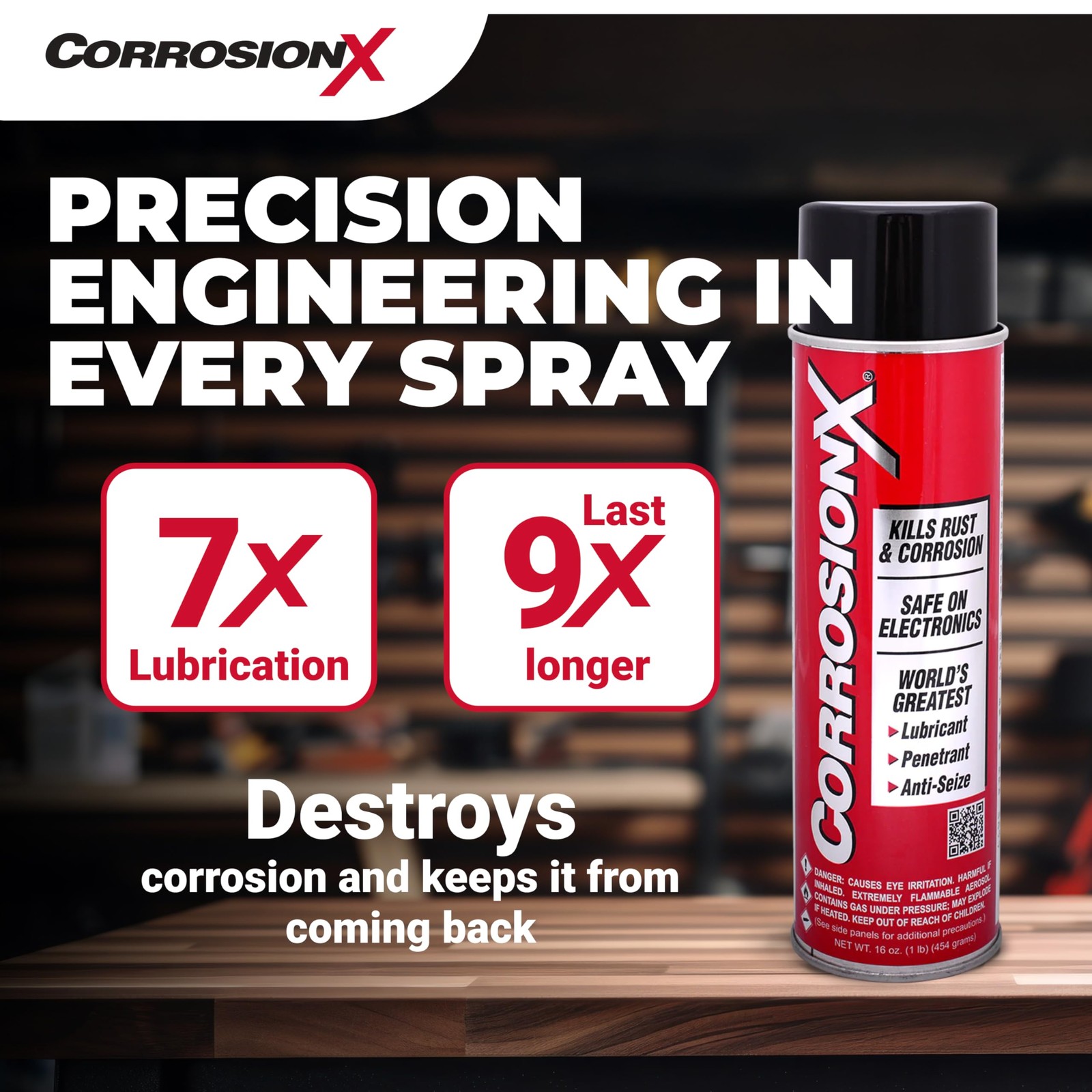 Rust Inhibitor 16oz Trigger Spray – Industrial-Strength Corrosion Protection