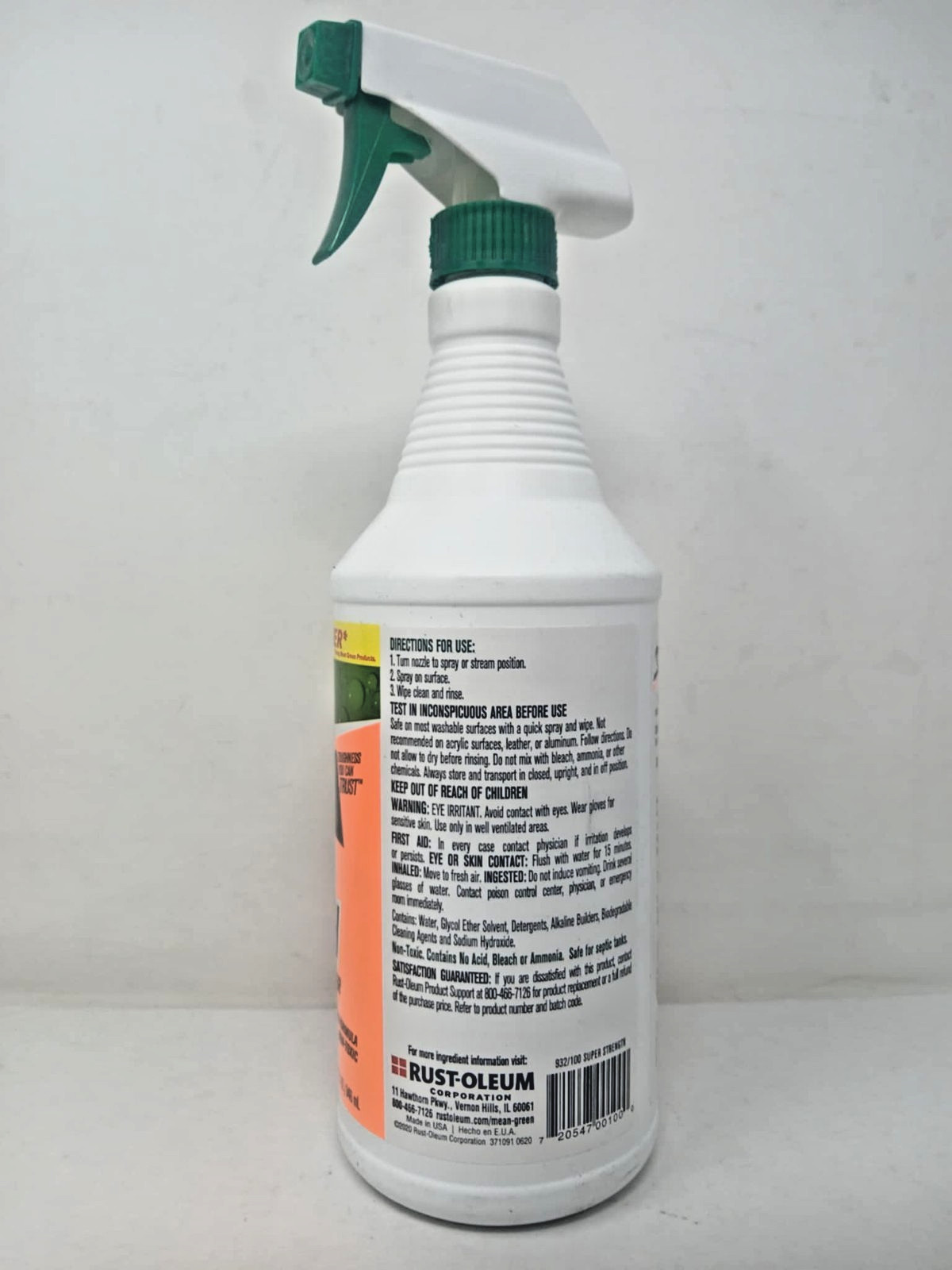 Mean Green Super Strength Cleaner and Degreaser, 32 Oz